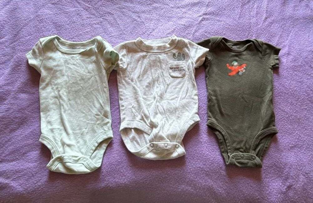 Carter's Child of Mine Baby Bodysuit Set of 3
